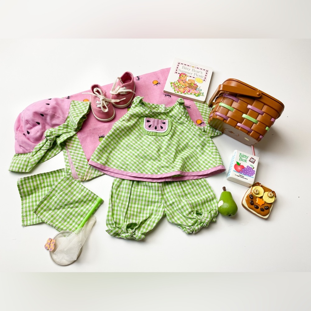 Vintage Bitty Baby 2001 Picnic Set
